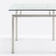 Table 4 pieds Space Pedrali inox 