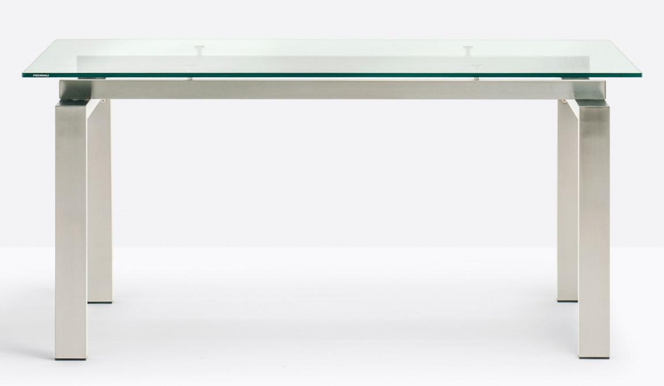 Table 4 pieds Space Pedrali inox 