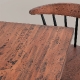 plateau de table antiquaire antik vintage pin massif vieilli martelé plateau de table vieilli rustique 