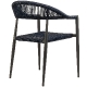 Fauteuil Bridge Koeta restaurant jardin terrassé 
