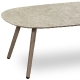 Table basse, Dover, Structure: aluminium laqué peint; Couleur: beige, anthracite, taupe;