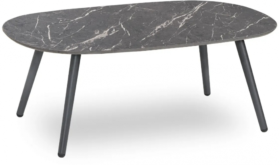 Table basse, Dover, Structure: aluminium laqué peint; Couleur: beige, anthracite, taupe;