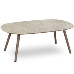 Table basse, Dover, Structure: aluminium laqué peint; Couleur: beige, anthracite, taupe;