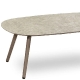 Table basse, Dover, Structure: aluminium laqué peint; Couleur: beige, anthracite, taupe;