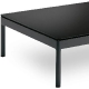 Table basse, Bergen, Structure: aluminium laqué peint; Couleur: anthracite;