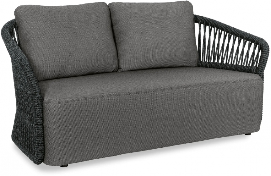 Canapé, Method, Dossier: corde; Structure: aluminium laqué peint; Assise: coussin garni;