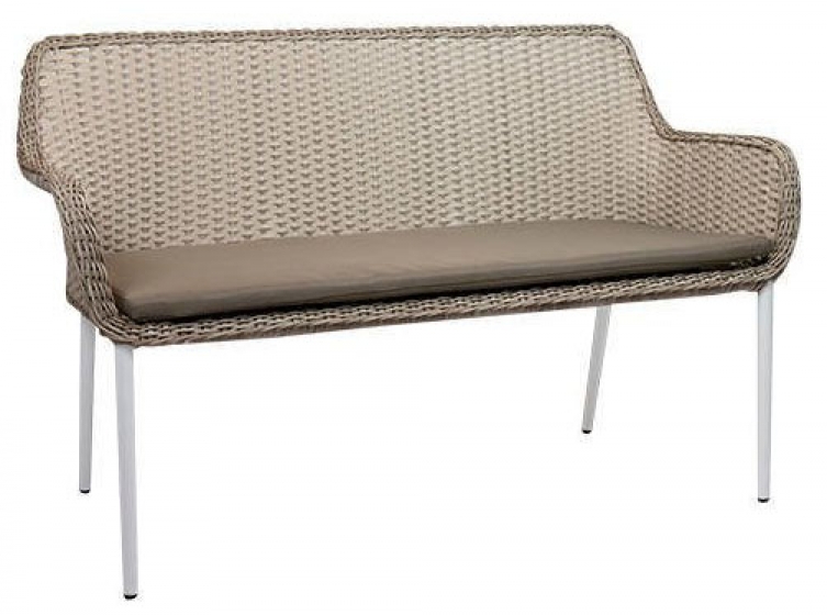 Banquette sofia • Aluminium Ø30*1,5 mm• Revêtement par poudre