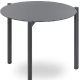 Table lounge bout de canapé, Elite, Structure: aluminium laqué peint