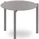 Table lounge bout de canapé, Elite, Structure: aluminium laqué peint