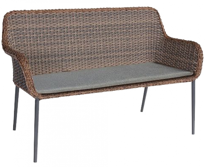 Banquette sofia • Aluminium Ø30*1,5 mm• Revêtement par poudre