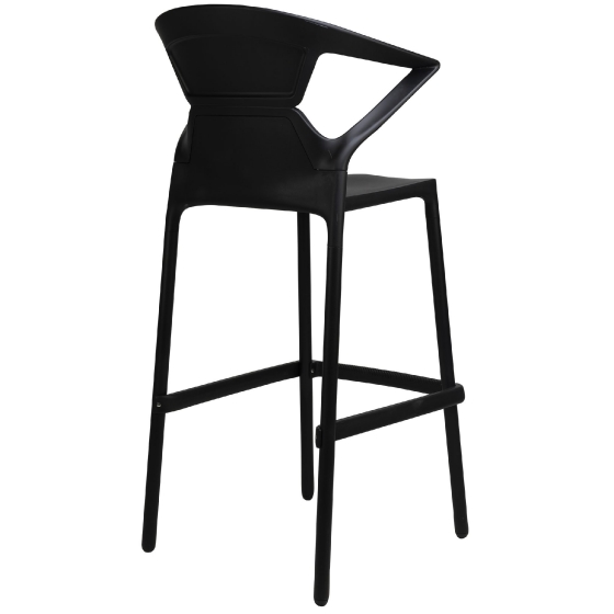 Chaise haute Viki • Polypropylène résistant aux UV avec fibre de verre• Stabilisé aux UV