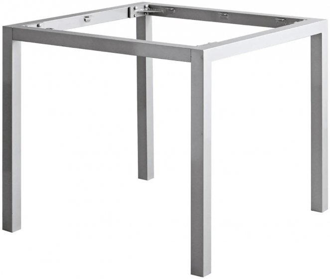 Pied de table, MDT, Structure: aluminium laqué peint;