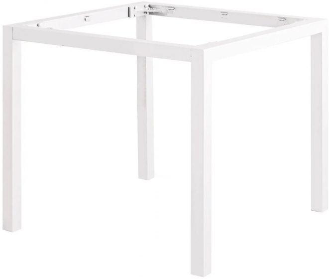 Pied de table, MDT, Structure: aluminium laqué peint;