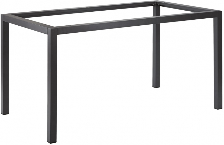 Pied de table, MDT, Structure: aluminium laqué peint;