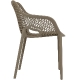 Fauteuil Bridge Tahiti jardin terrasse bar restaurant terrasse • Polypropylène avec fibre de verre• Empilable
