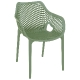 Fauteuil Bridge Tahiti jardin terrasse bar restaurant terrasse • Polypropylène avec fibre de verre• Empilable