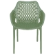 Fauteuil Bridge Tahiti jardin terrasse bar restaurant terrasse • Polypropylène avec fibre de verre• Empilable