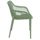 Fauteuil Bridge Tahiti jardin terrasse bar restaurant terrasse • Polypropylène avec fibre de verre• Empilable