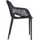 Fauteuil Bridge Tahiti jardin terrasse bar restaurant terrasse • Polypropylène avec fibre de verre• Empilable