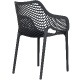 Fauteuil Bridge Tahiti jardin terrasse bar restaurant terrasse • Polypropylène avec fibre de verre• Empilable