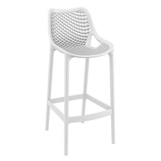 Chaise haute Tahiti jardin terrasse bar restaurant terrasse • Polypropylène avec fibre de verre• Empilable