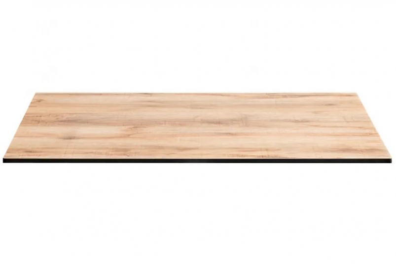 Plateaux de table en HPL compact, Logico épaisseur 12 mm. Adaptés aussi bien à un usage intérieur qu'extérieur decor marbre bois