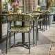 Fauteuil Bridge Koeta restaurant jardin terrassé 