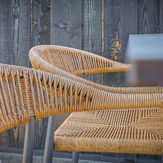 Fauteuil Bridge Koeta restaurant jardin terrassé 