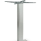 Pied de table colonne Zurigo pour terrasse et restaurant extérieur Pour plateaux Ø 80 cm ou 60x60 - 70x70 - 80x80 cm blanc gris 