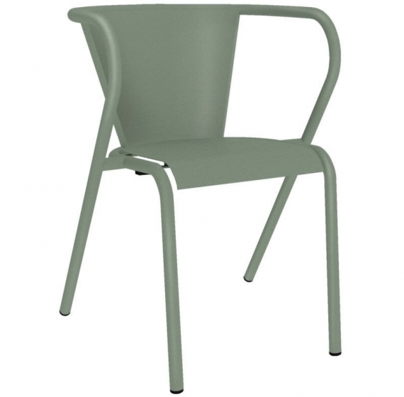 Fauteuil Bridge 5008 Adico Dossier: metal; Fonction: empilable; Structure: acier laqué, aluminium; Assise: metal; Couleur: aux c