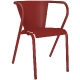 Fauteuil Bridge 5008 Adico Dossier: metal; Fonction: empilable; Structure: acier laqué, aluminium; Assise: metal; Couleur: aux c