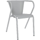 Fauteuil Bridge 5008 Adico Dossier: metal; Fonction: empilable; Structure: acier laqué, aluminium; Assise: metal; Couleur: aux c