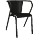 Fauteuil Bridge 5008 Adico Dossier: metal; Fonction: empilable; Structure: acier laqué, aluminium; Assise: metal; Couleur: aux c