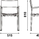 Fauteuil Bridge Réalisateur Adico Dossier: metal; Fonction: empilable x 8; Structure: acier laqué; Assise: bois; Couleur: aux ch