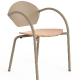 Fauteuil Bridge Capa Adico Dossier: metal; Fonction: empilable x 8; Structure: acier laqué; Assise: bois; Couleur: aux choix per