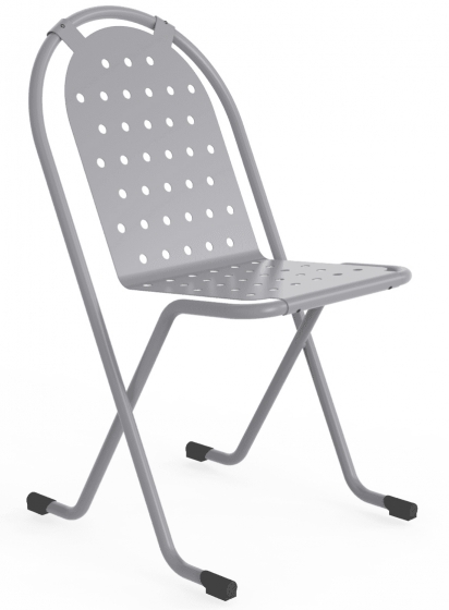 Chaise 5005 Adico Dossier: metal; Fonction: empilable x 12; Structure: acier laqué; Assise: metal; Couleur: aux choix personnali