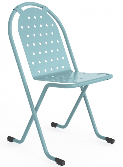 Chaise 5005 Adico Dossier: metal; Fonction: empilable x 12; Structure: acier laqué; Assise: metal; Couleur: aux choix personnali