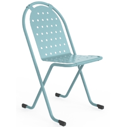 Chaise 5005 Adico Dossier: metal; Fonction: empilable x 12; Structure: acier laqué; Assise: metal; Couleur: aux choix personnali