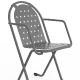 Fauteuil Bridge 5006 Adico Dossier: metal; Fonction: empilable x 12; Structure: acier laqué; Assise: metal; Couleur: aux choix p