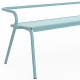 Banc 5008 C Adico Fonction: empilable x 4; Structure: acier laqué; Assise: metal; Couleur: aux choix personnalisable 5008, extér