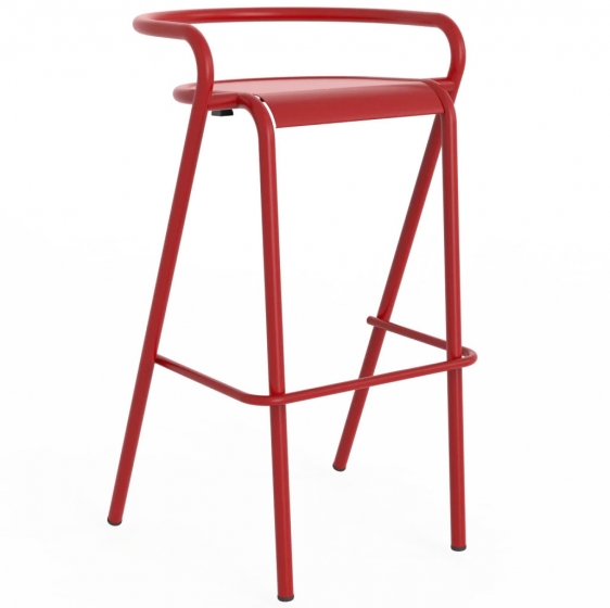 Tabouret 5008 B Adico Dossier: metal; Fonction: empilable x 4; Structure: acier laqué; Assise: metal; Couleur: aux choix personn