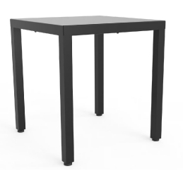 Table 4 pieds Alu Adico Forme: carrée; Structure: aluminium; Couleur: aux choix personnalisable;