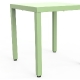 Table 4 pieds Alu Adico Forme: carrée; Structure: aluminium; Couleur: aux choix personnalisable;