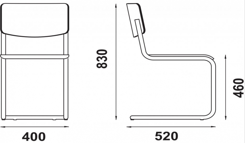 Chaise 226 Adico Dossier: bois; Structure: acier chromé, acier laqué; Assise: bois; Couleur: aux choix personnalisable tout, cha