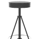 Tabouret 274-B Adico Structure: acier laqué; Assise: garnie, bois; Couleur: aux choix personnalisable avec, touche, structure, i