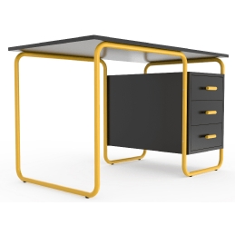 Bureaux 296 Adico Structure: acier laqué; Couleur: aux choix personnalisable acier, peint, bureau, époxy, structure, design, esp