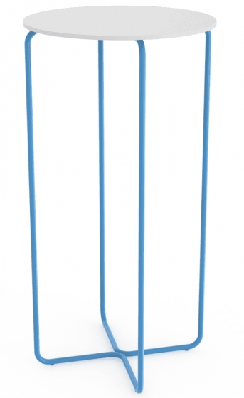 Accueil 109-A Adico Structure: acier chromé, acier laqué; Couleur: aux choix personnalisable; Base pieds: x; Plateau: medium, la