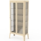 Meuble rangement Vitrine 213 Adico Structure: acier laqué; Couleur: aux choix personnalisable vitrine, pour, objets, design, cet