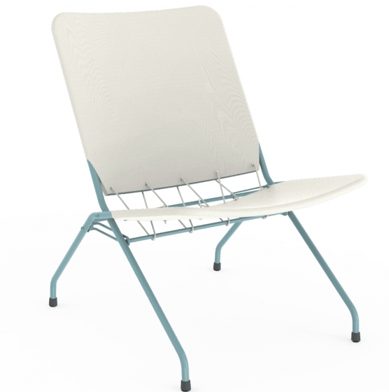 Transat 660 Adico Structure: acier laqué; Assise: toile tressé; Couleur: aux choix personnalisable fauteuil, assise, choix, pour