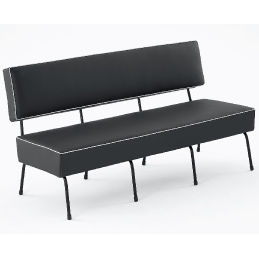 Banquette 745 Adico Dossier: garni; Structure: acier laqué; Assise: garnie; Couleur: aux choix personnalisable pour, design, con